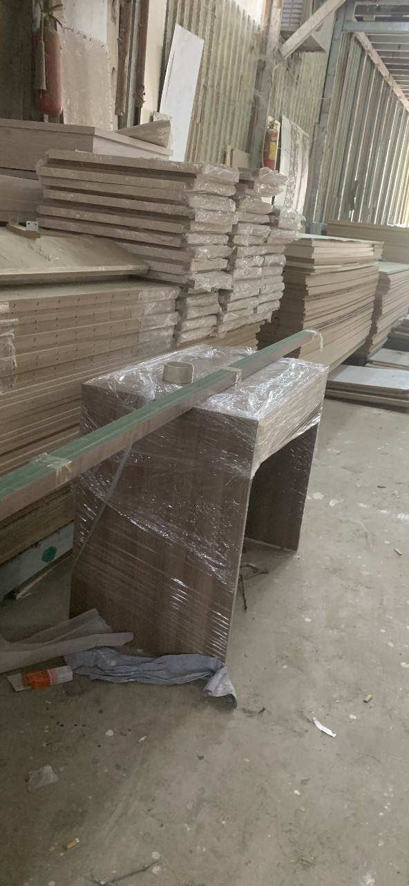 Sản phẩm nội thất được đóng gói tại xưởng